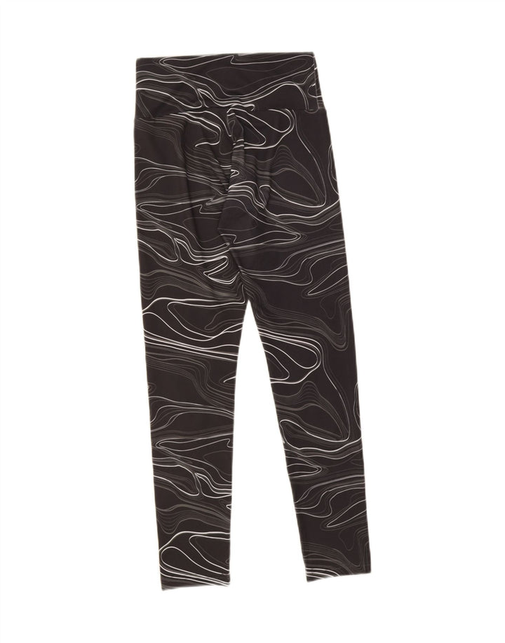 Leggings Puma Feminino Abstract Pattern UK 8 Pequeno Preto Geométrico