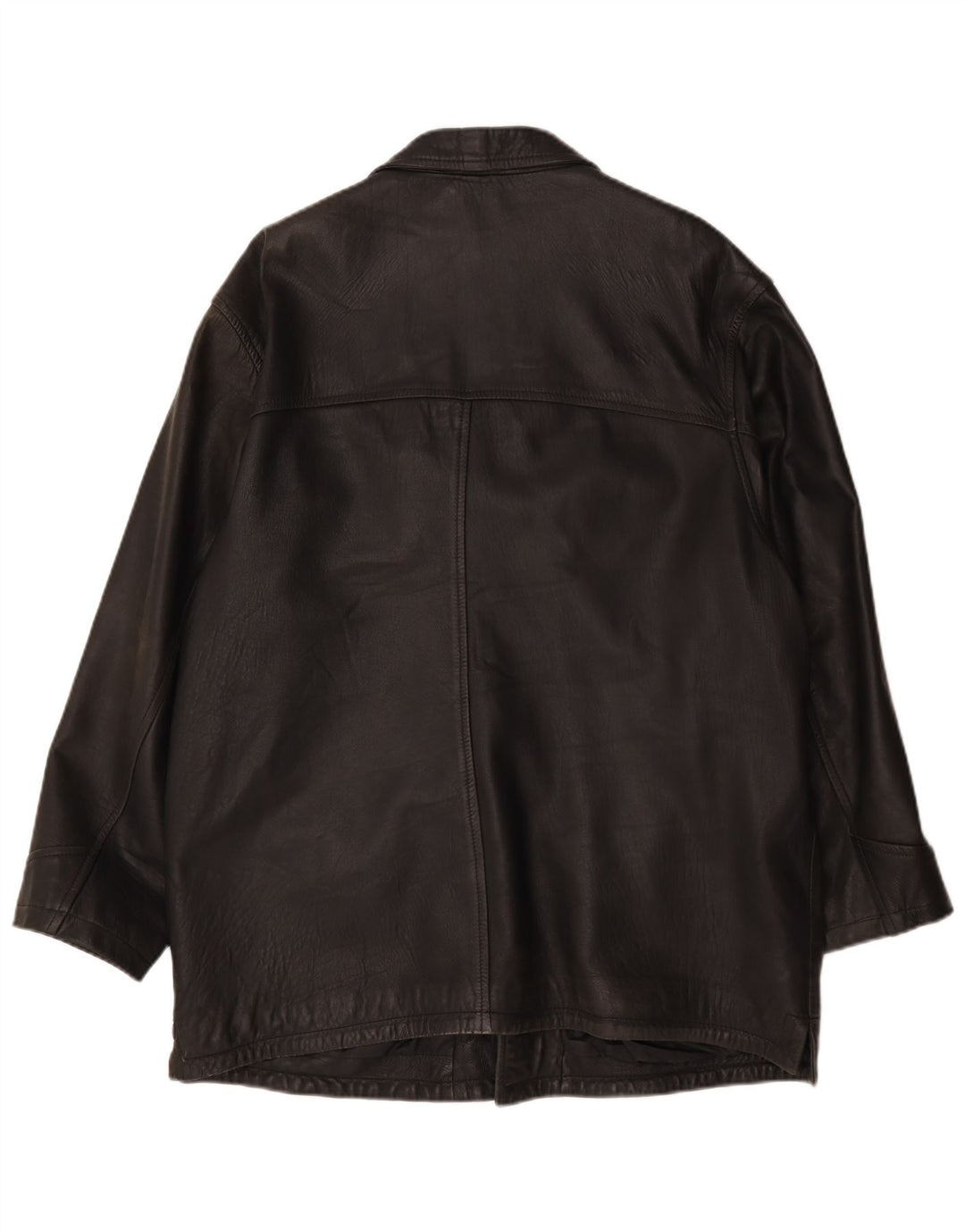 Jaqueta de couro masculina Maddox IT 56 3XL couro preto