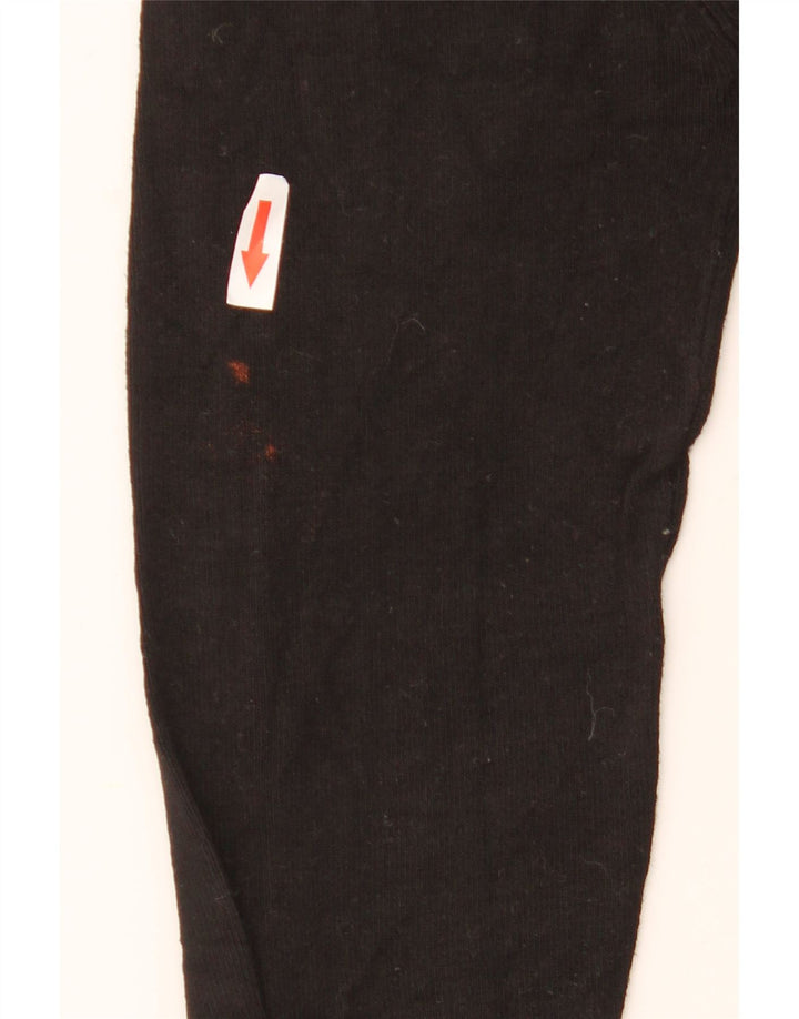 Suéter feminino Zara com decote em V Reino Unido 16 grande preto