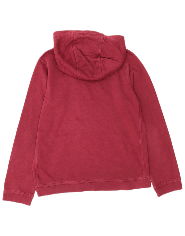 Nike Meninos Hoodie Jumper 13-14 Anos XL Borgonha Algodão