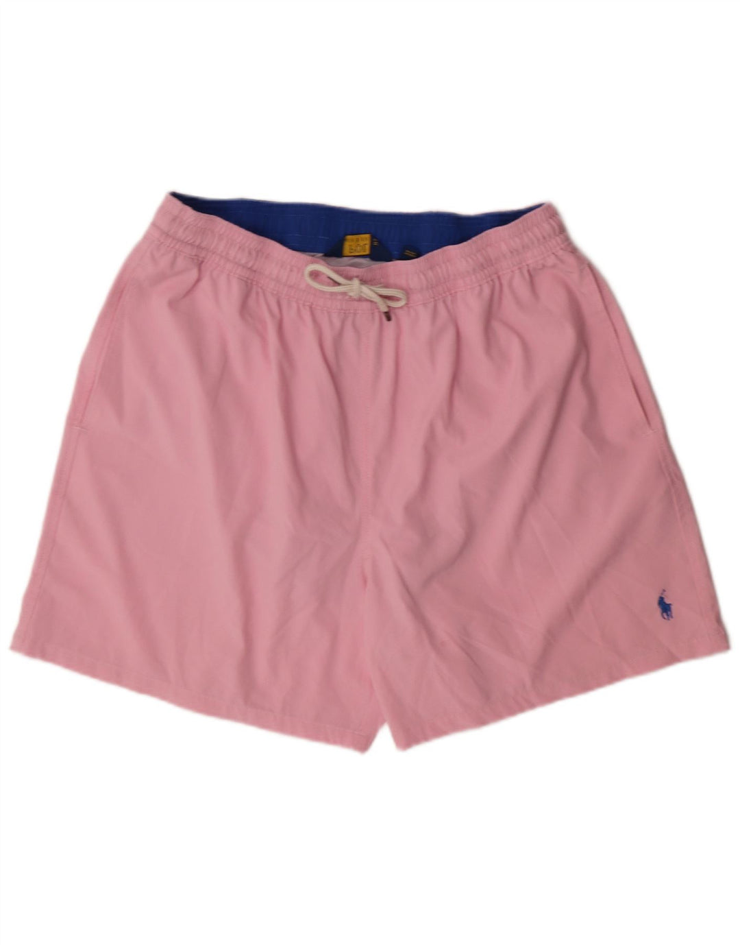 POLO RALPH LAUREN Shorts de natação masculino 2XL poliéster rosa