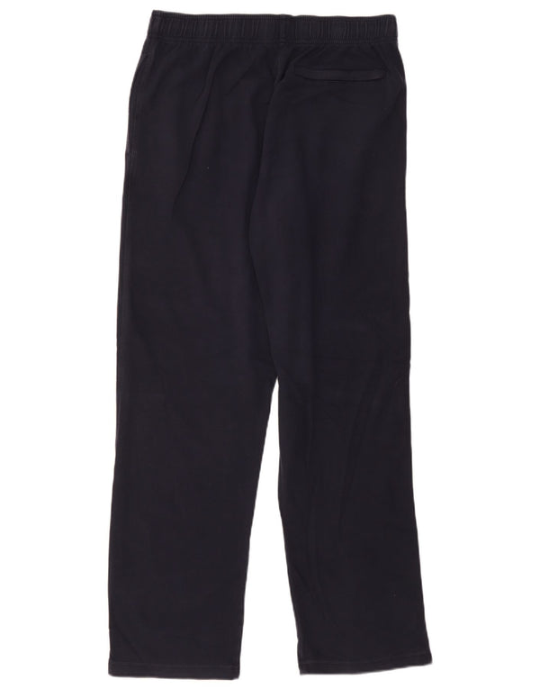 Calça de treino masculina Marks & Spencer grande algodão azul marinho