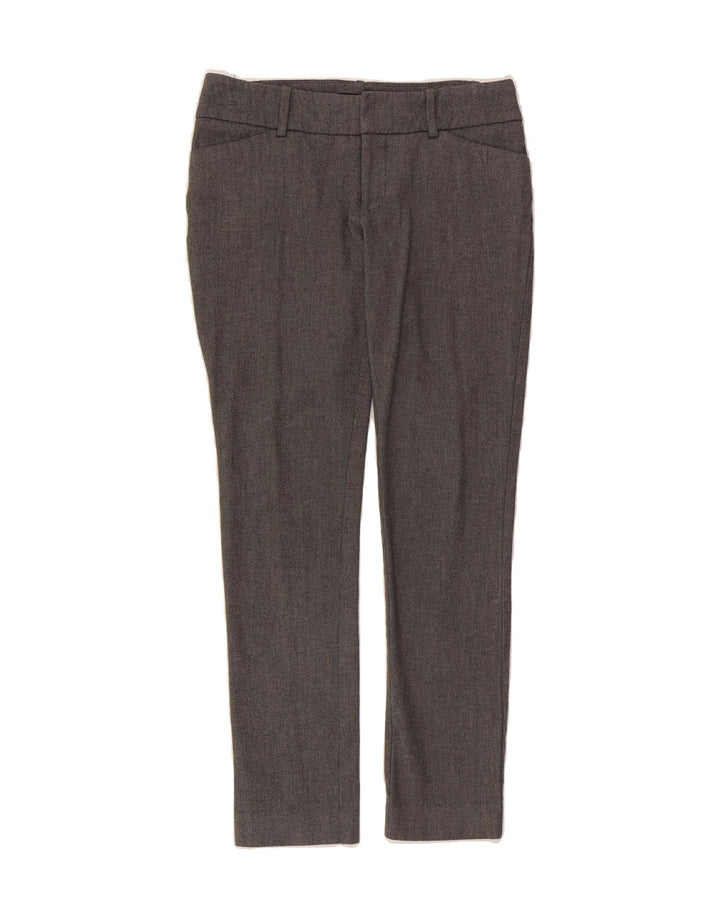 MOSSIMO Womens Slim Casual Trousers US 2 XS W30 L28 Grey Cotton Vintage Mossimo and Second-Hand Mossimo from Messina Hembry 