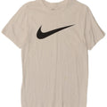 Camiseta Nike masculina gráfica top pequeno branco
