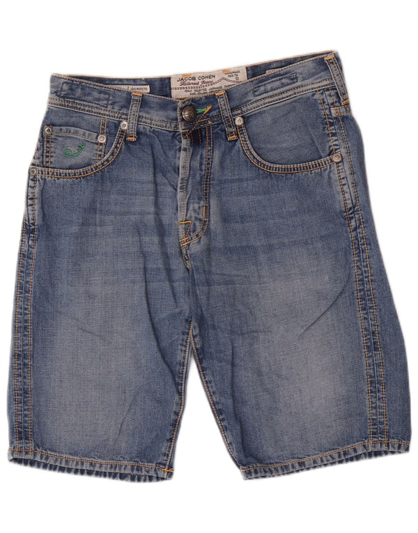 Shorts jeans masculino regular Jack & Jones W32 algodão azul médio