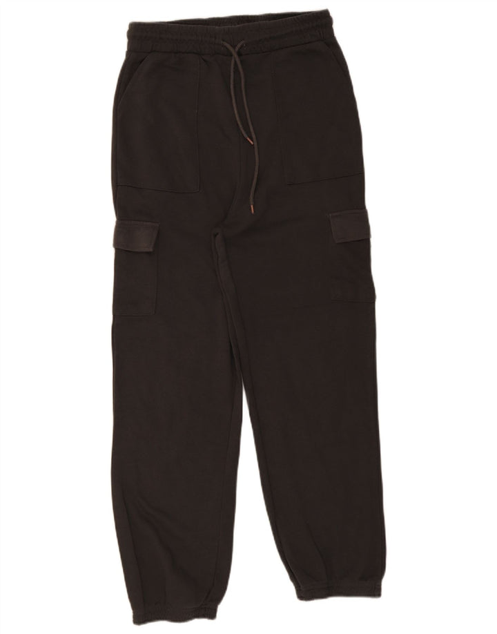 Zara Mens Cargo Calças de treino Joggers XL cinza