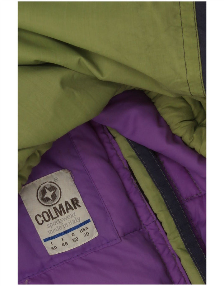 Jaqueta de esqui masculina Colmar Loose Fit IT 50 Medium Green Colourblock