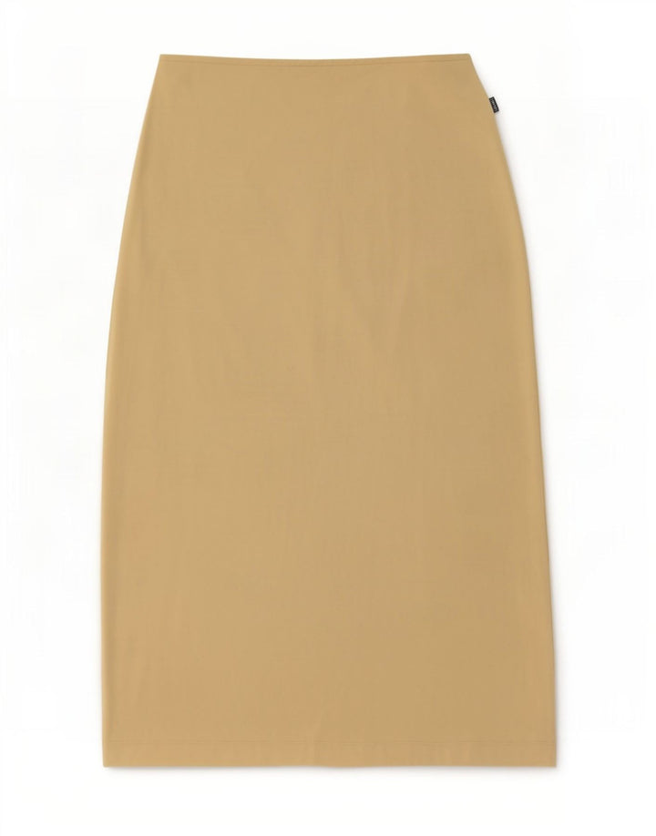 Saia Midi Feminina Moschino IT 44 Médio W30 Bege