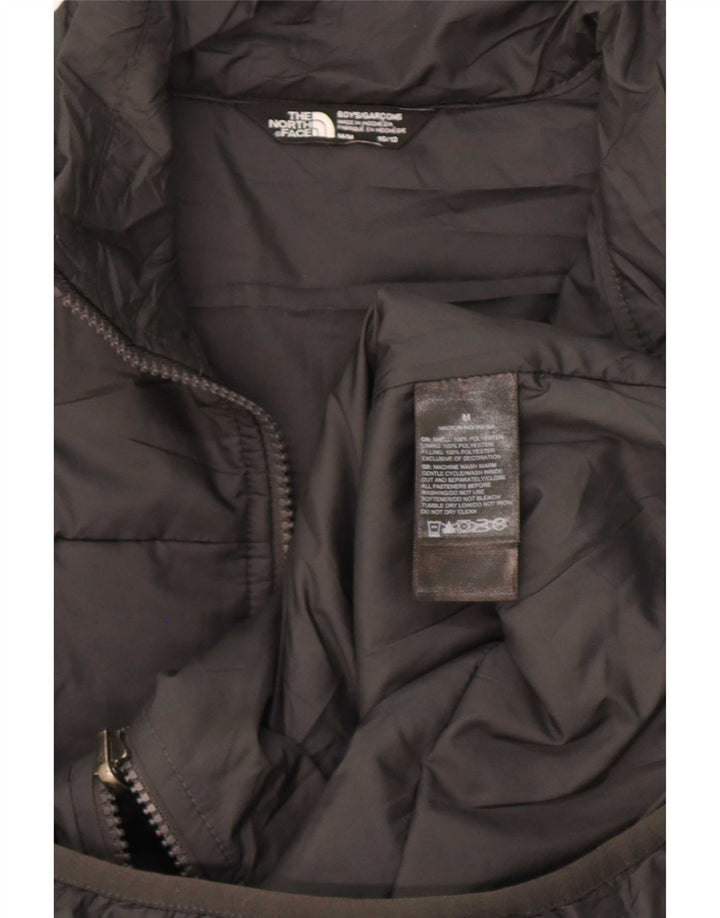 Jaqueta acolchoada The North Face Boys 10-11 anos médio preto poliéster