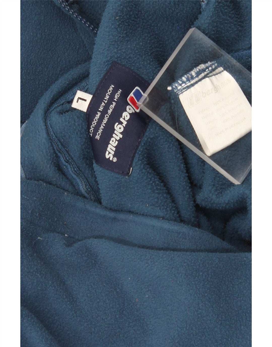 Jaqueta de lã masculina Berghaus grande poliéster azul