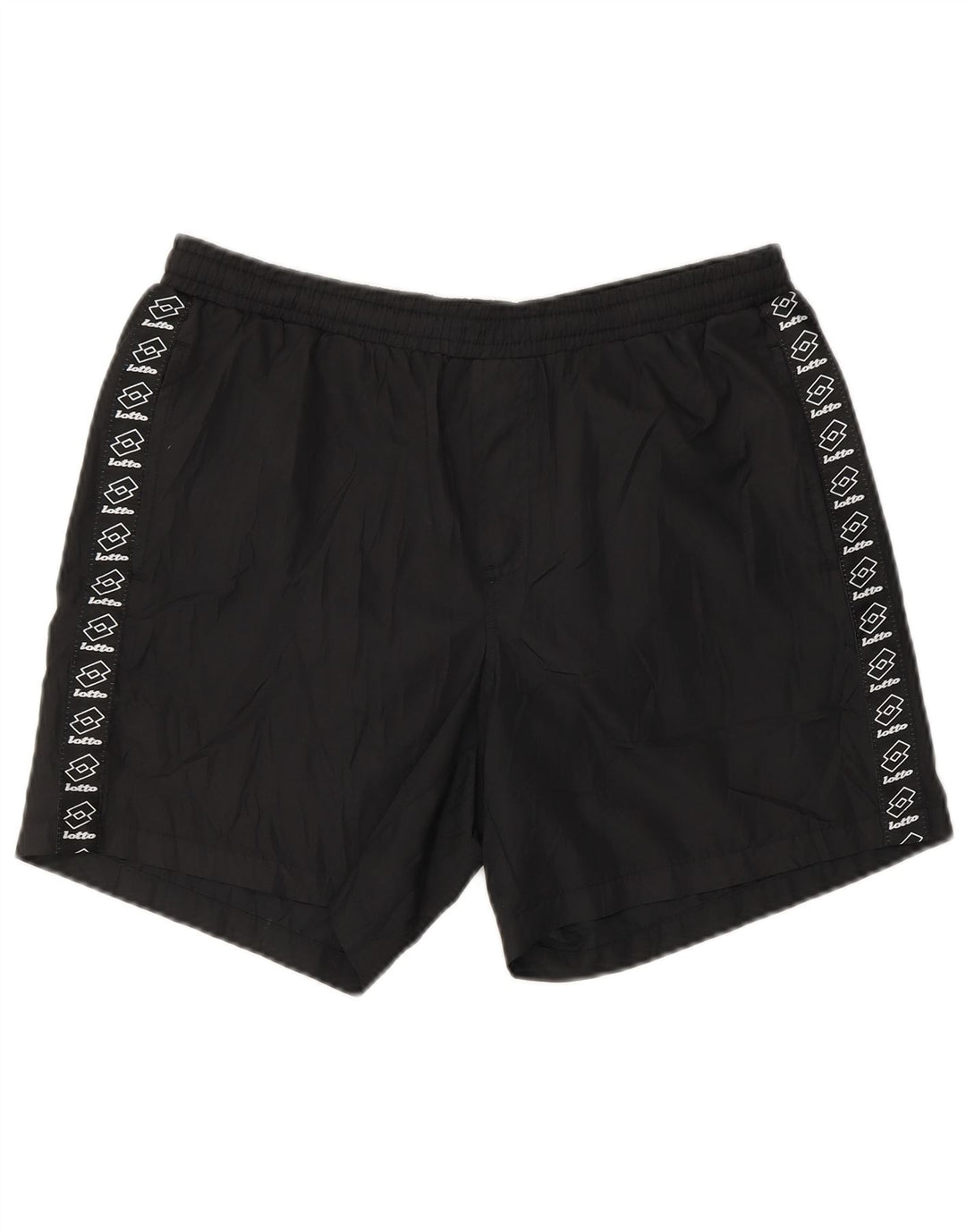 Shorts de natação masculino gráfico LOTTO XS preto