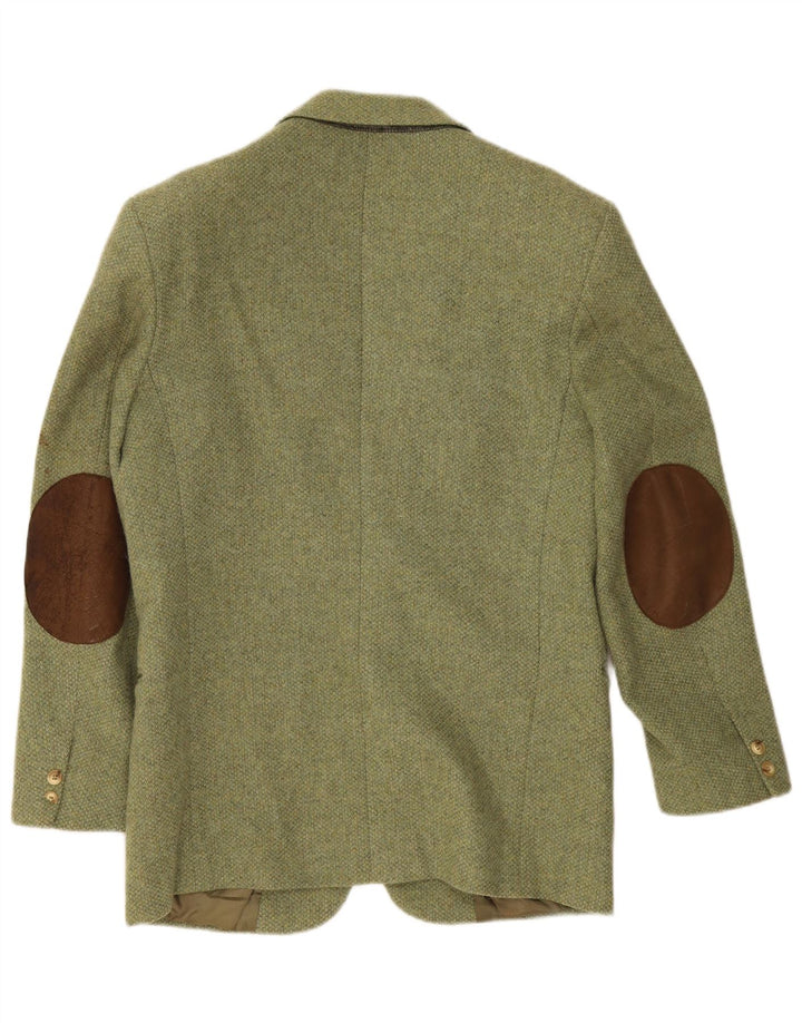 Jaqueta Blazer Masculina Belfe com 2 Botões IT 50 Lã Verde Grande