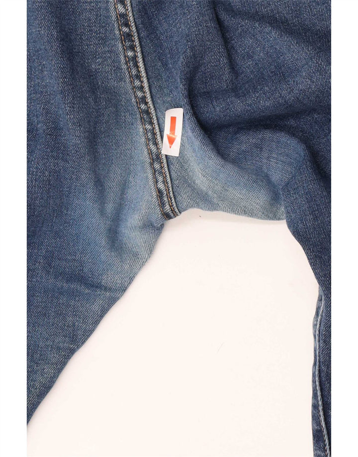 Calça jeans masculina Levi's 501 Straight W46 L29 azul algodão