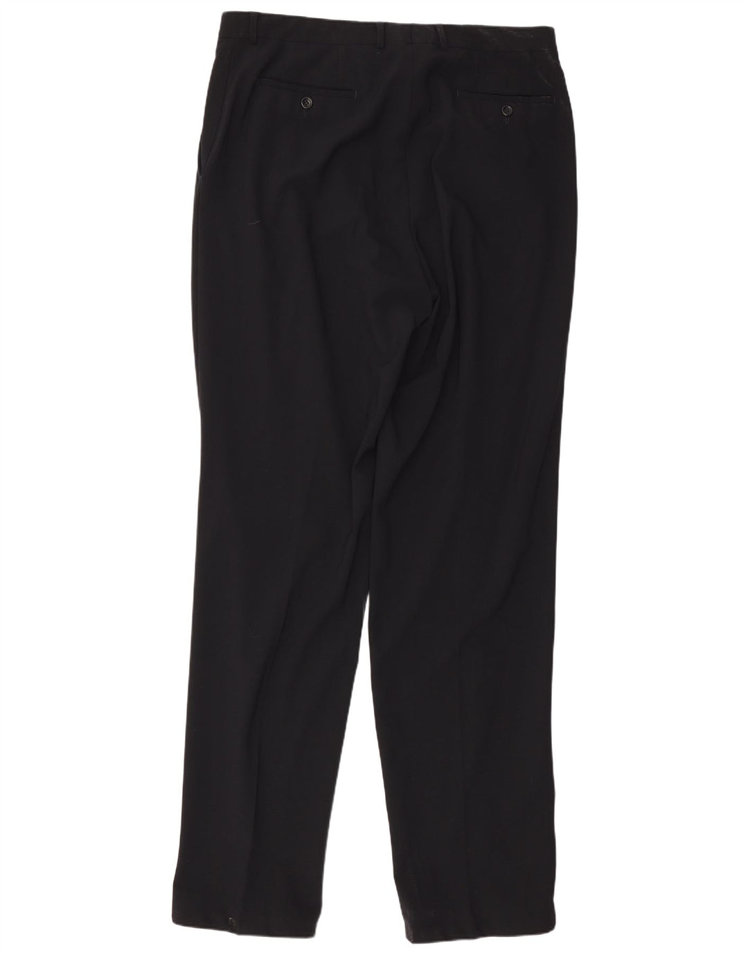 Calça de terno reto masculino Armani W34 L36 preta