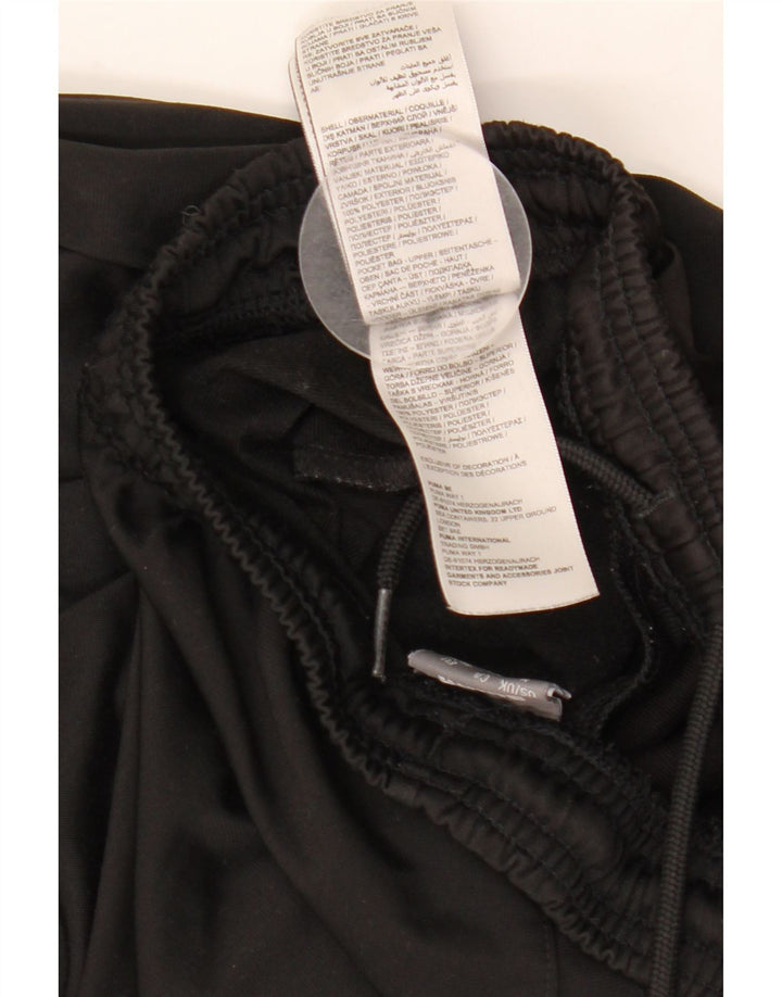 Calça de treino masculina Puma Joggers médio preto poliéster