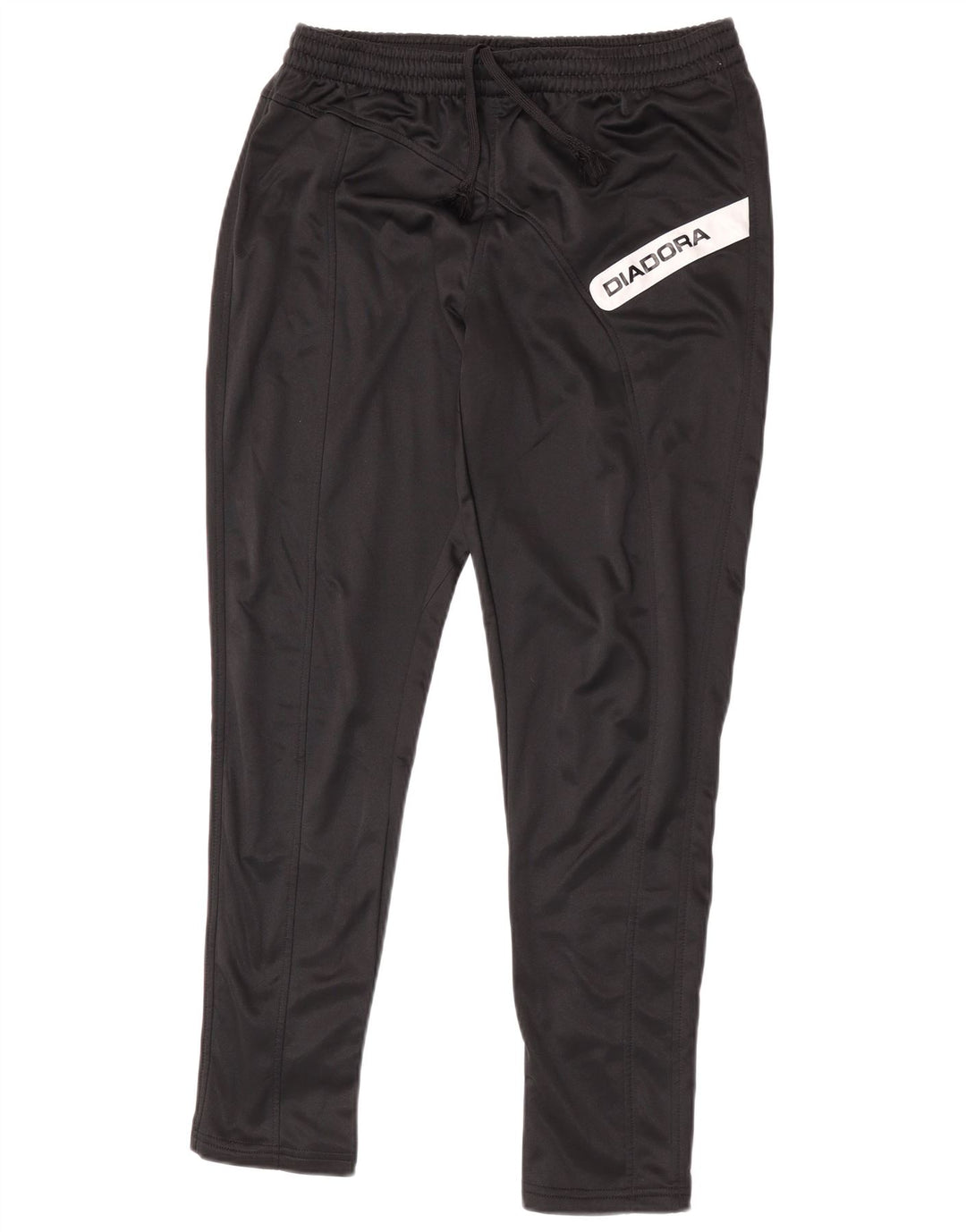 Diadora Mens Graphic Tracksuit Calças Pequenas Poliéster Preto