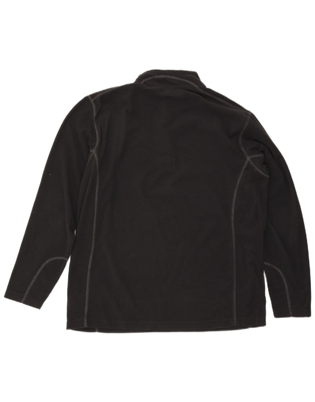 Suéter Columbia Masculino de Lã com Zíper e Gola XL XL Cinza Poliéster