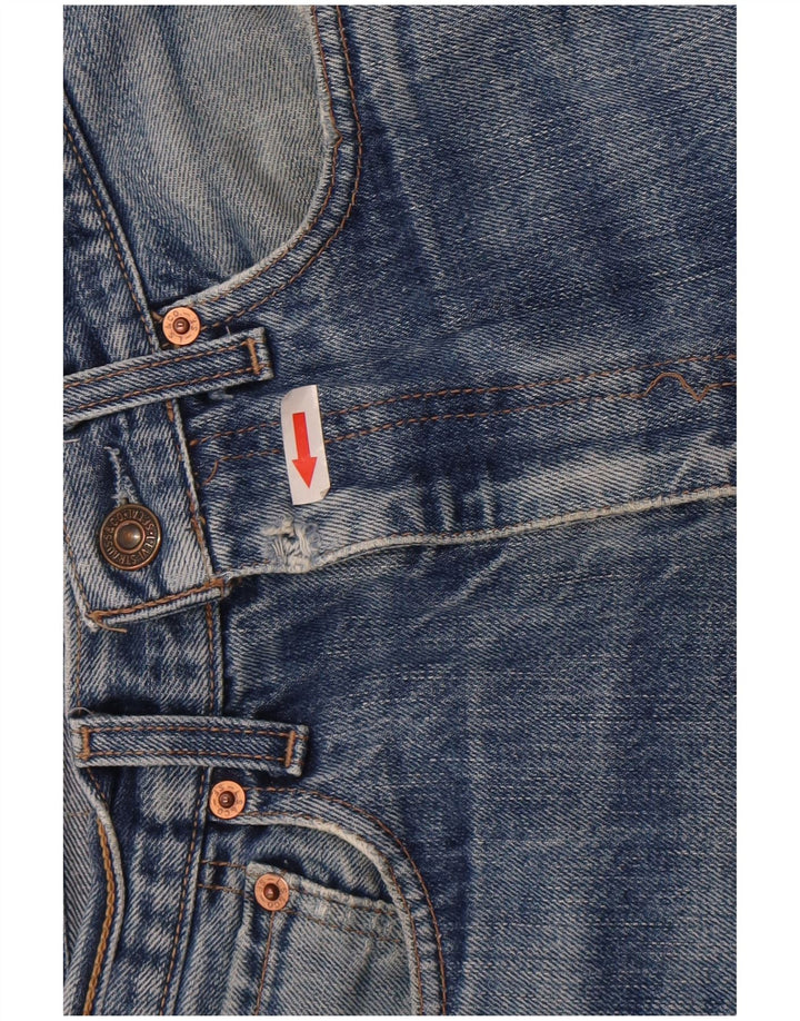 Calça jeans reta masculina Levi's W30 L30 azul