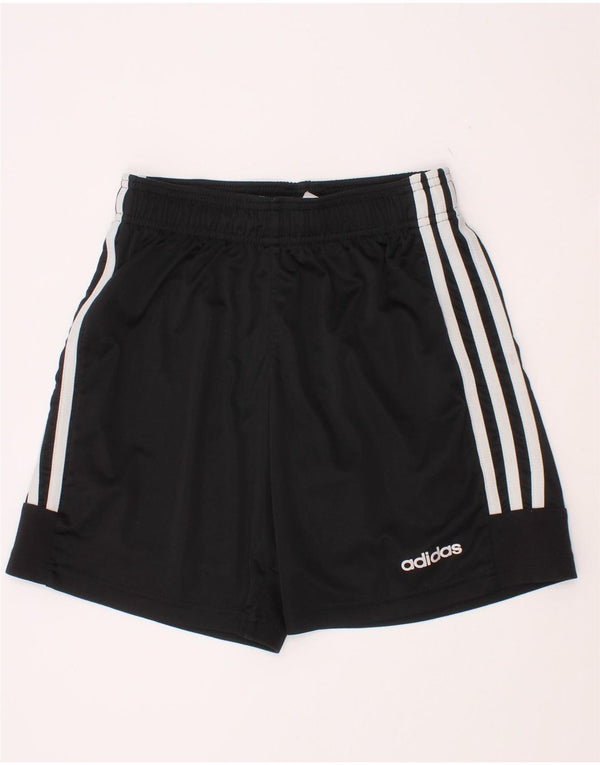 Shorts esportivos Adidas meninos 11-12 anos preto poliéster