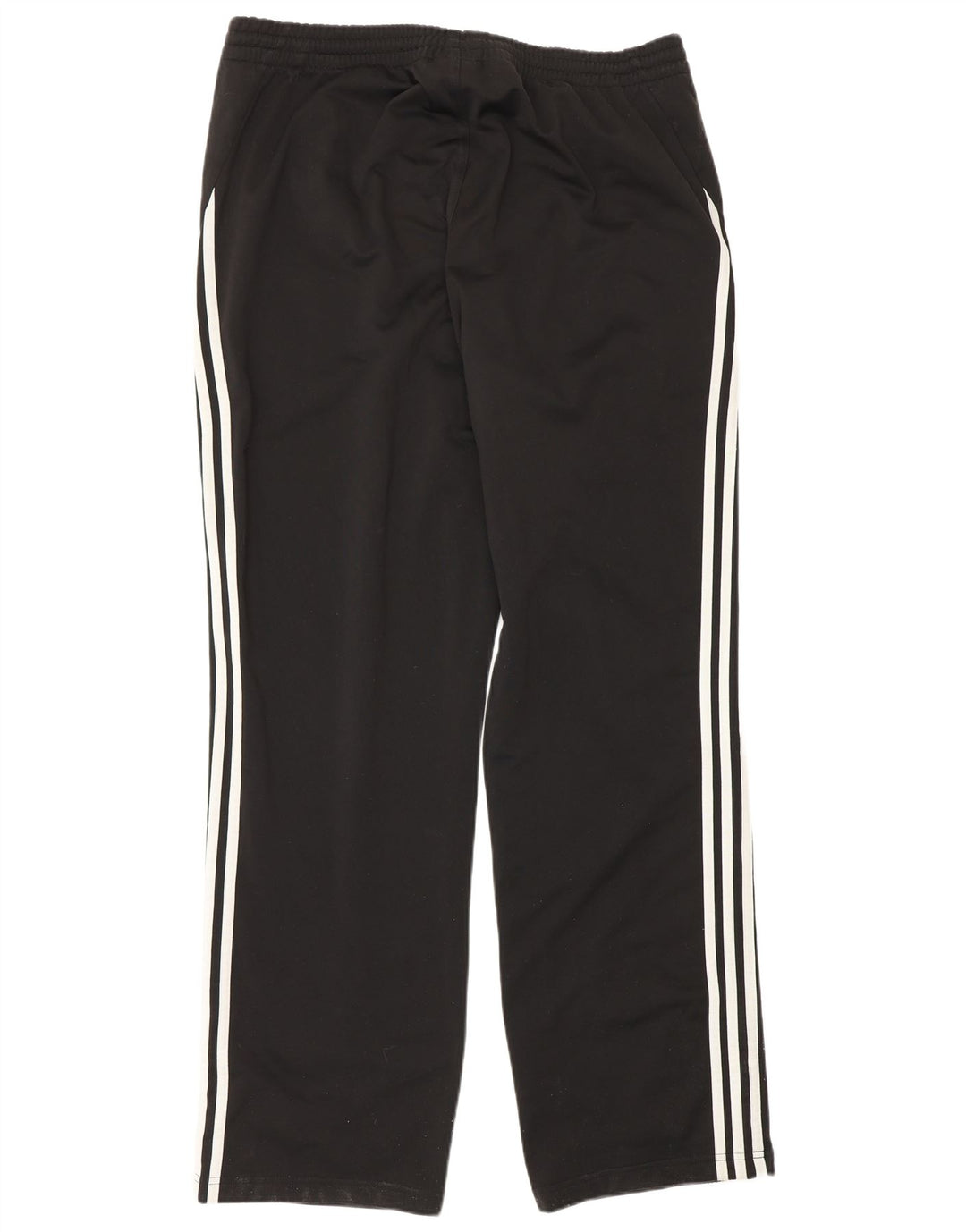 Calça de treino masculina Adidas grande poliéster preto