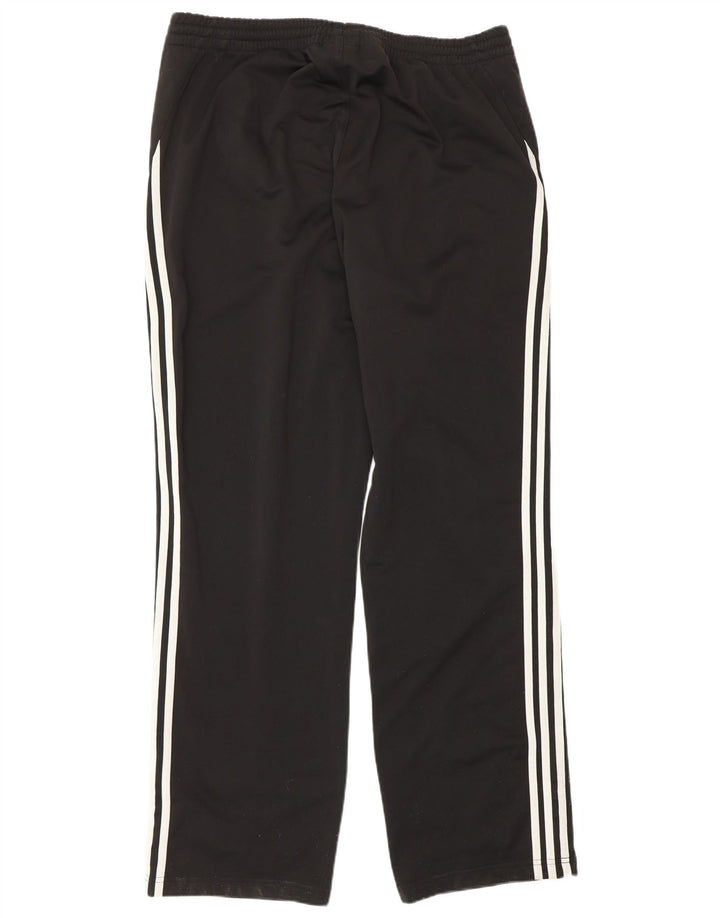 Calça de treino masculina Adidas grande poliéster preto