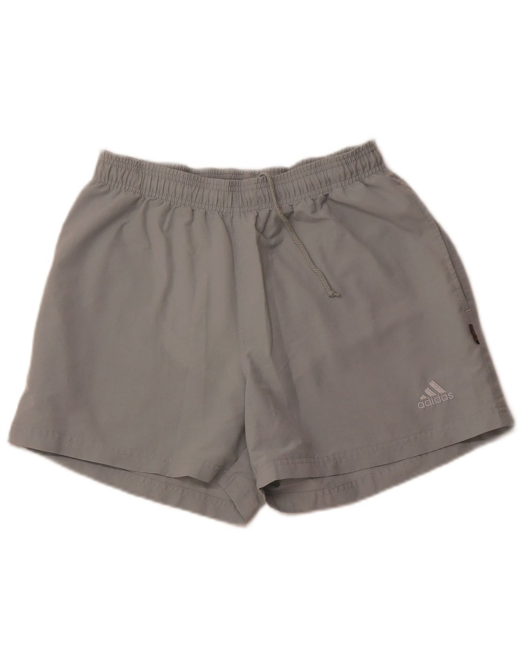 Shorts esportivos masculinos ADIDAS poliéster cinza médio