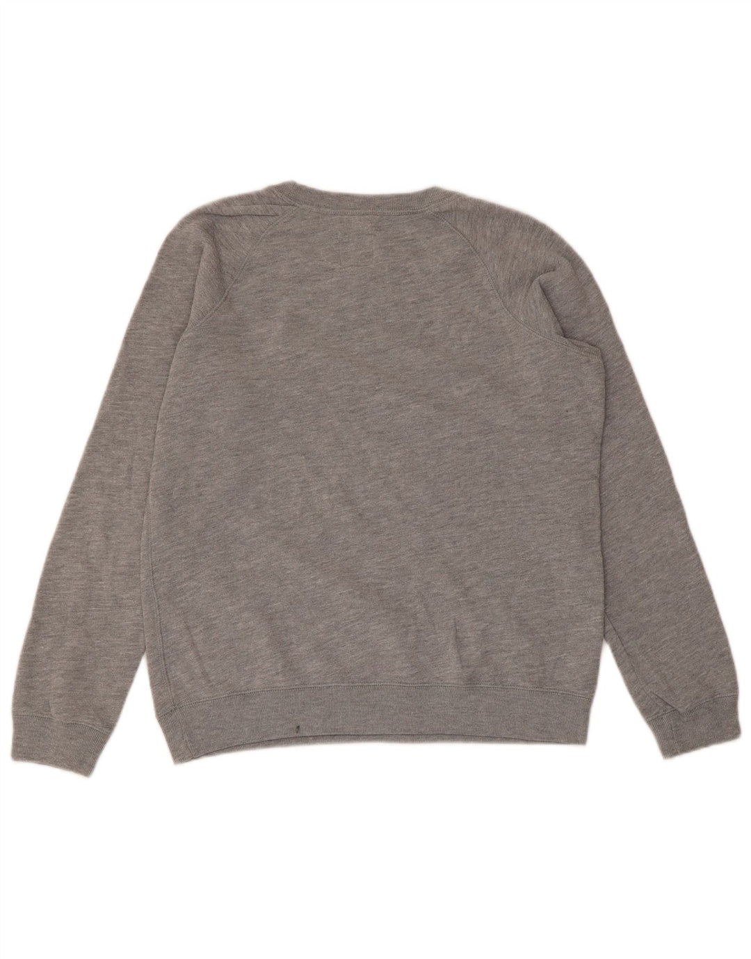 Jack Wills moletom feminino jumper UK 12 algodão cinza médio