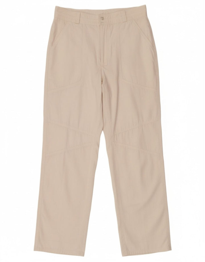 Calça chino reta masculina VINTAGE W32 L33 branca