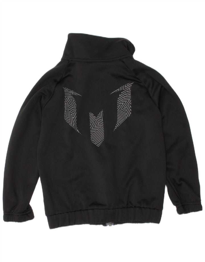 Jaqueta Adidas Boys Graphic Treino Top 5-6 Anos Preto Geométrico