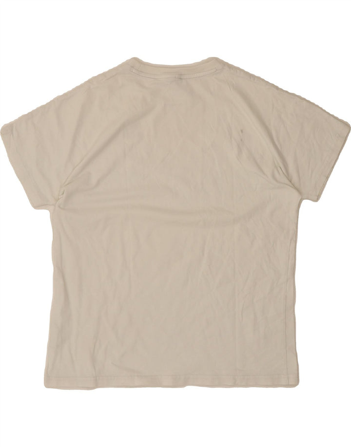 PUMA Boys T-Shirt Top 15-16 Years White Cotton Vintage Puma and Second-Hand Puma from Messina Hembry 