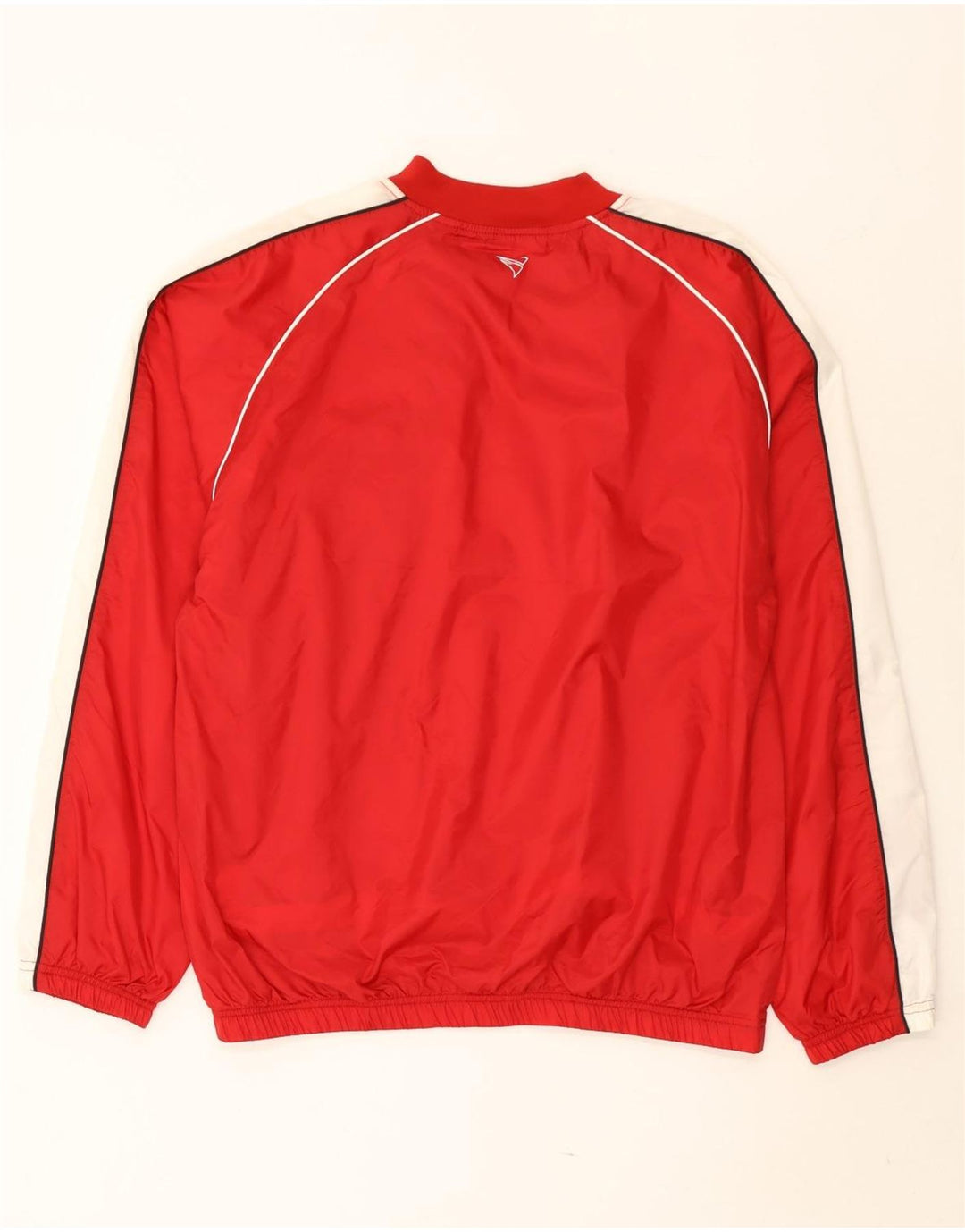 Jako Mens Pulôver Treino Top Jaqueta Grande Colorblock Vermelho Nylon