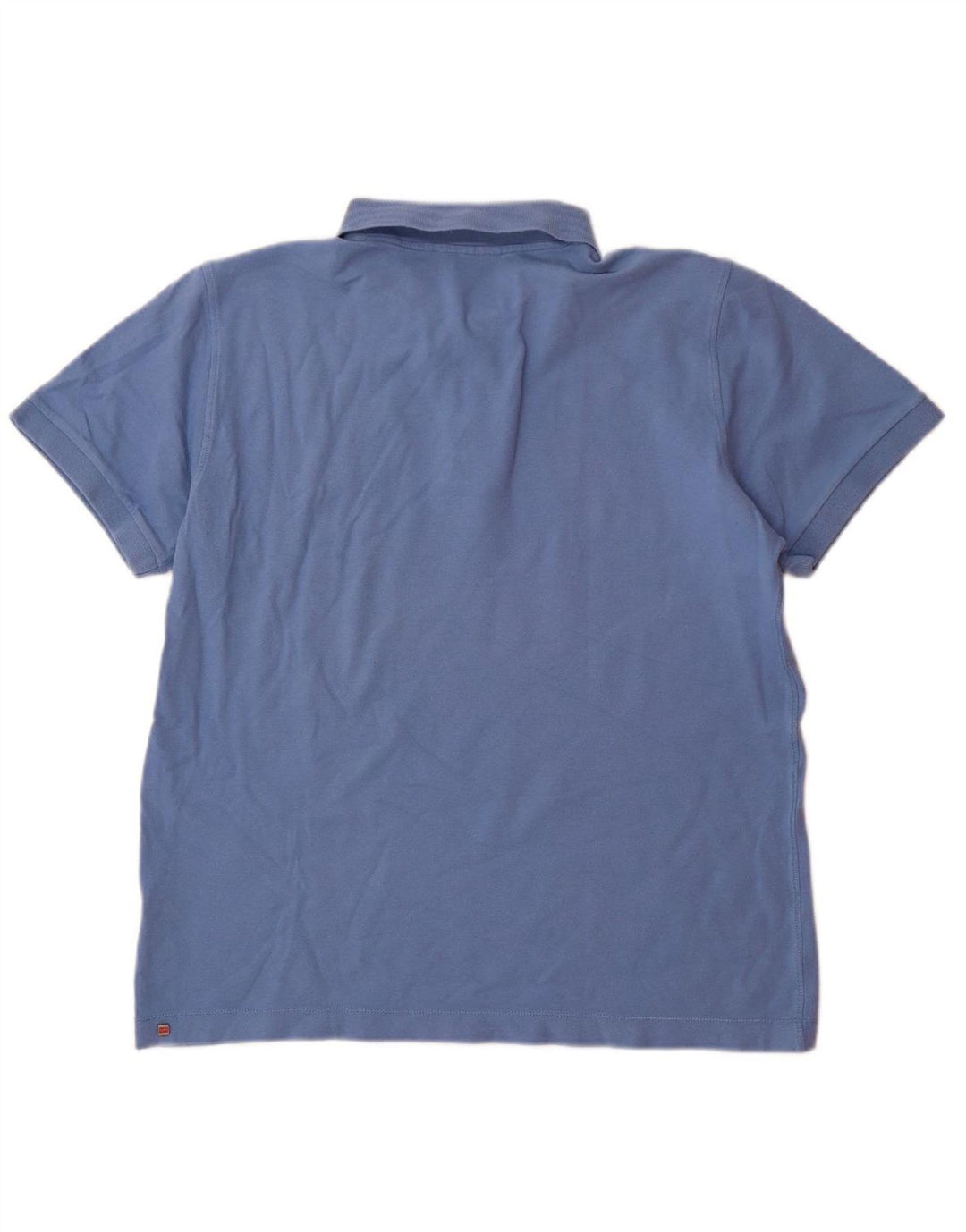 Camisa polo masculina PUMA grande algodão azul