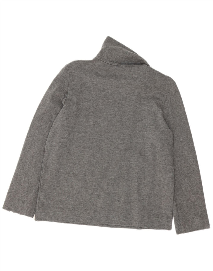 Cos feminino oversized manga comprida UE 36 viscose cinza pequena