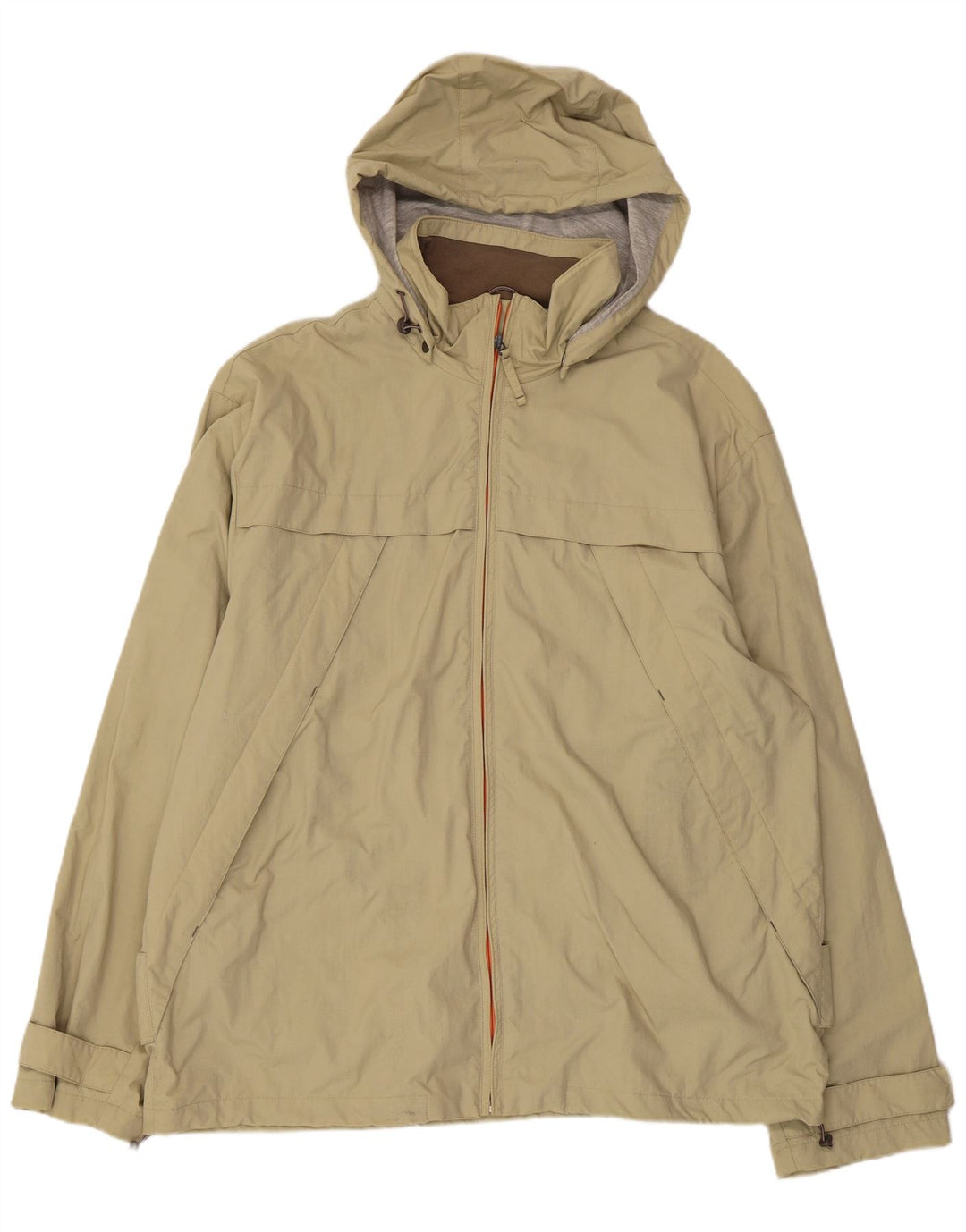 Jaqueta de chuva masculina com capuz INVICTA UK 44 2XL poliamida verde