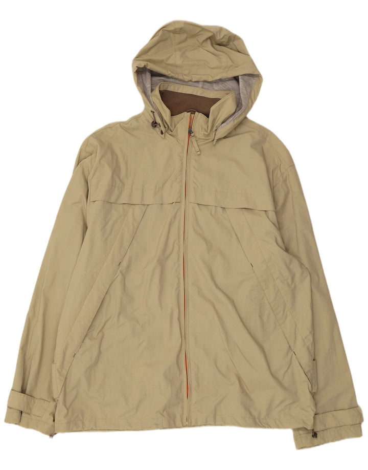 Jaqueta de chuva masculina com capuz INVICTA UK 44 2XL poliamida verde