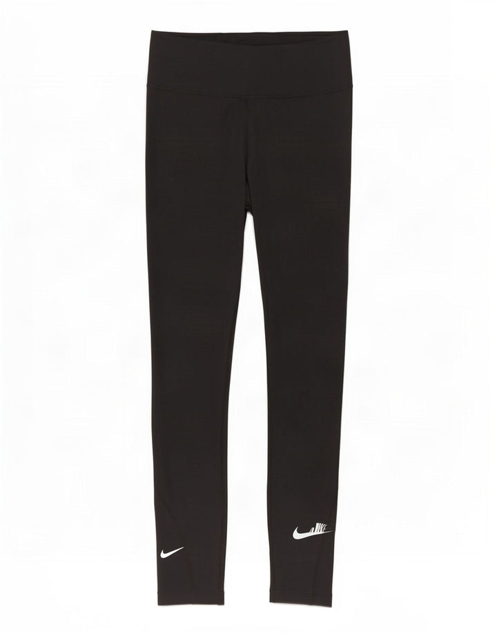Leggings Nike Dri Fit Feminino UK 8 Pequeno Poliéster Preto