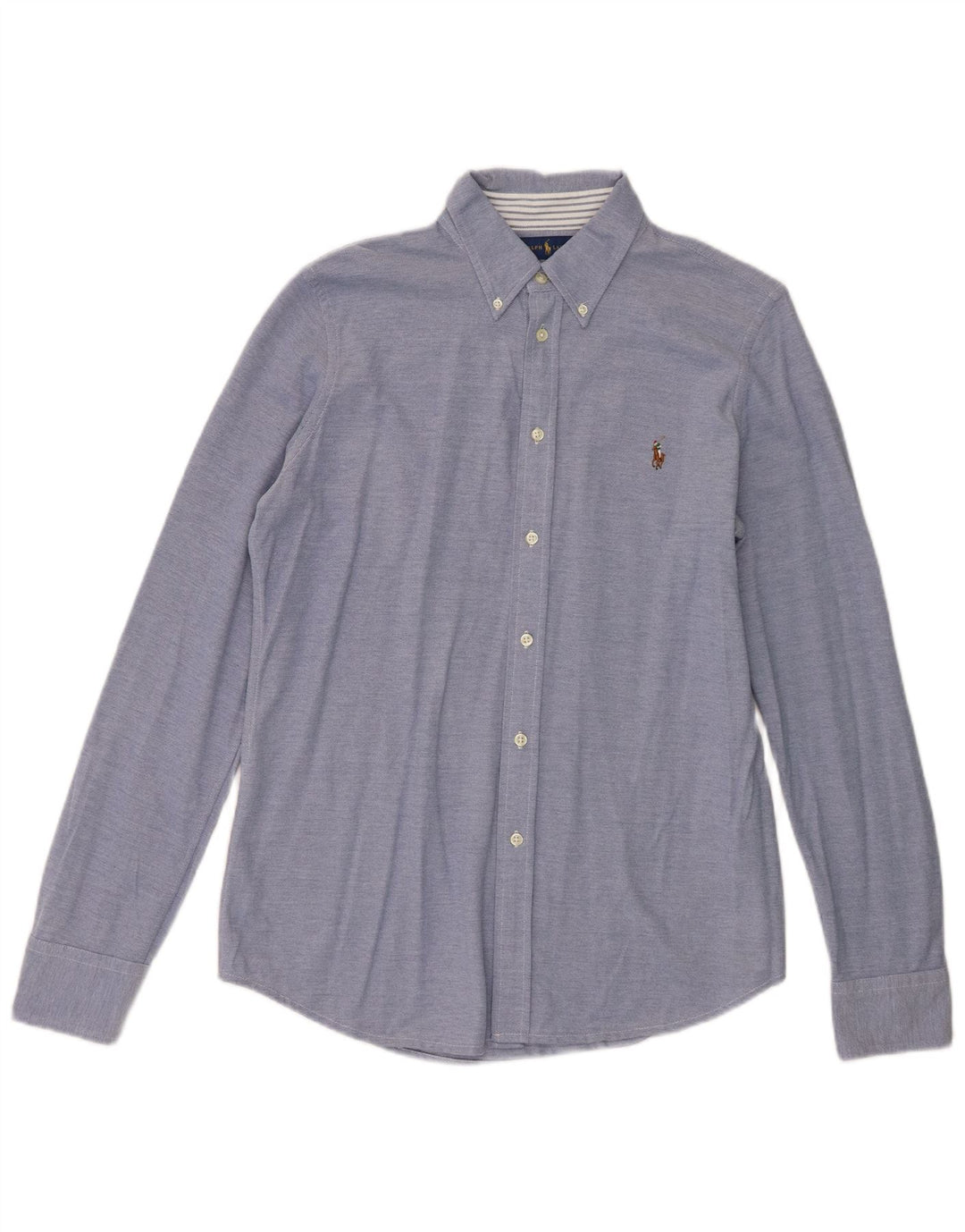 Camisa masculina Ralph Lauren XL azul algodão