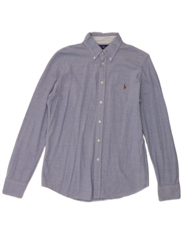 Camisa masculina Ralph Lauren XL azul algodão