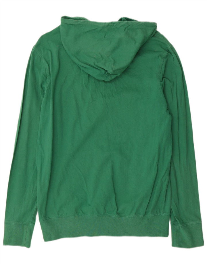 J. Crew Suéter masculino com capuz e algodão verde médio