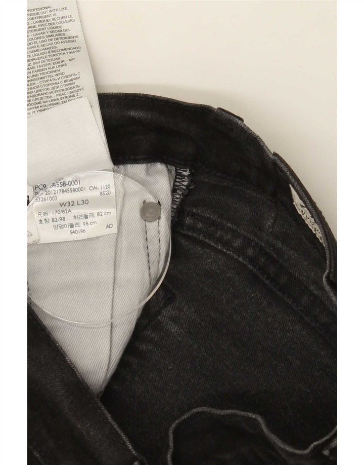 Levi's Mens Jeans Slim W32 L30 Algodão Preto