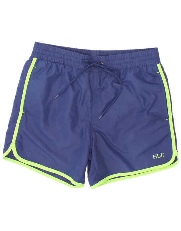 Shorts de natação HUE meninos 11-12 anos azul marinho poliéster