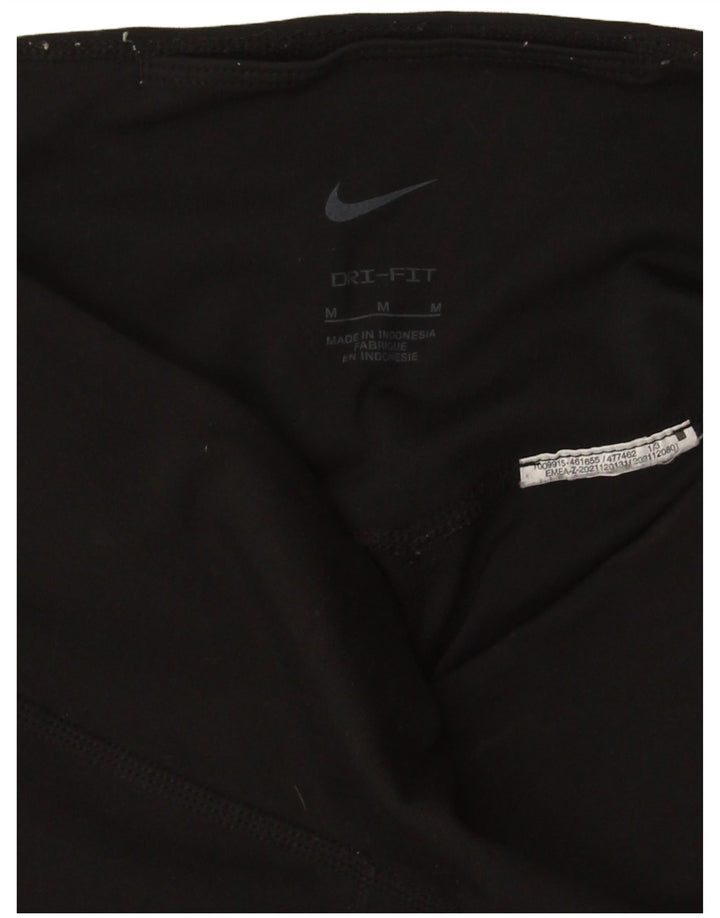 Leggings Nike Dri Fit Feminina UK 12 Médio Preto