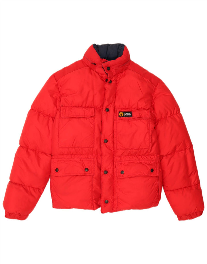 Jaqueta acolchoada masculina Ciesse Piumini IT 44/46 XS poliamida vermelha
