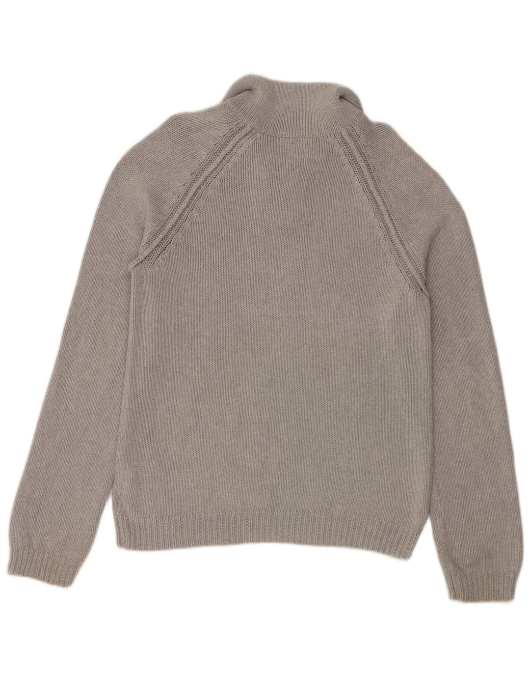 Suéter masculino Gap com zíper e gola XL algodão cinza