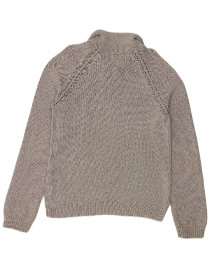 Suéter masculino Gap com zíper e gola XL algodão cinza