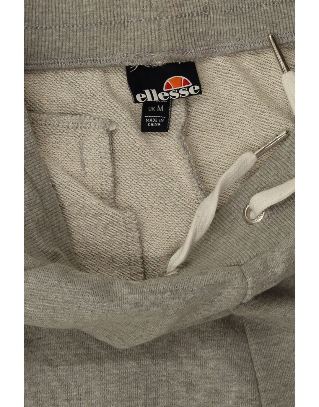 Calça de treino masculina Ellesse joggers algodão cinza médio