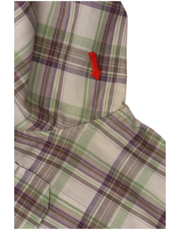 Camisa masculina Calvin Klein Jeans grande xadrez multicolorida