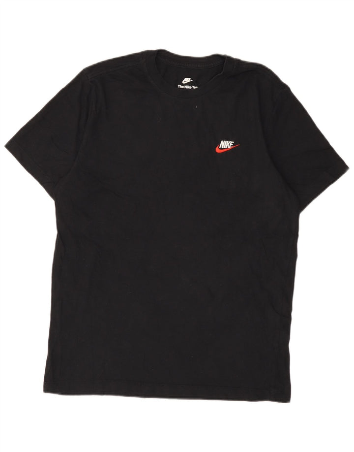 Camiseta Masculina Nike Médio Preta Algodão