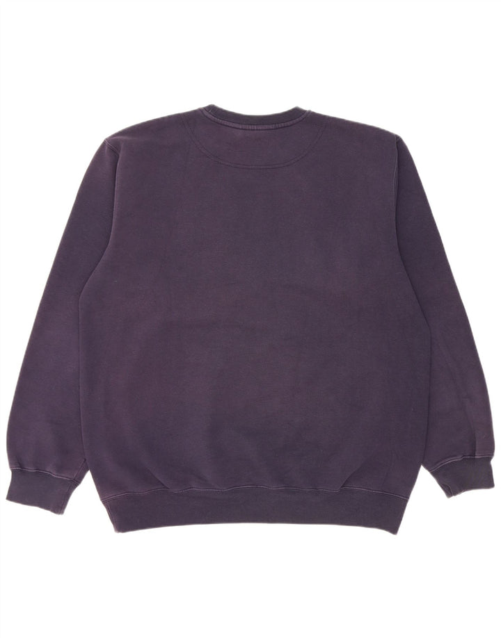 Puma moletom gráfico masculino jumper grande azul marinho
