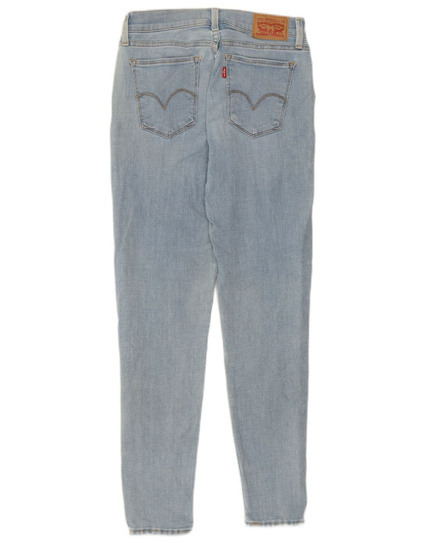 Calça jeans feminina Levi's 710 Super Skinny W27 L28 azul algodão